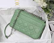 Dior Caro Bag Mint - M9241U Size 20x12x7cm - 2