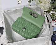 Dior Caro Bag Mint - M9241U Size 20x12x7cm - 6