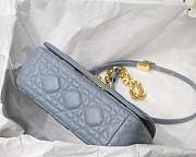 Dior Caro Bag Cloud Blue - M9241U Size 20x12x7 cm - 2