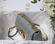  Dior Caro Bag Gray - M9241U -Size 20x12x7 cm - 6
