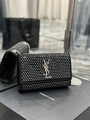 YSL Kate small crystal-embellished cross-body bag 469390 Size 20x13.5x5.5cm - 6