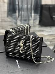 YSL Kate small crystal-embellished cross-body bag 469390 Size 20x13.5x5.5cm - 5