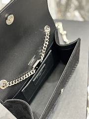 YSL Kate small crystal-embellished cross-body bag 469390 Size 20x13.5x5.5cm - 4