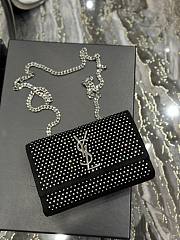 YSL Kate small crystal-embellished cross-body bag 469390 Size 20x13.5x5.5cm - 2