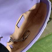 Gucci GG Marmont Mini Light Purple Size 16.5 x 10.2 x 5.1 cm - 3