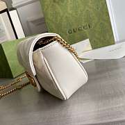 Gucci Marmont Nano White Size 16.5 x 10 x 5 cm - 3