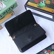 GUCCI GG MARMONT MINI BAG BLACK 488426 SIZE 18 CM - 4