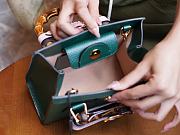 Gucci Dark Green Diana Small Tote Bag Size 20x16x10 cm - 3