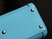 Gucci Blue Diana Small Tote Bag Size 20x16x10 cm - 4