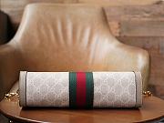 Gucci Ophidia small shoulder Beige And White Leather Size 26x17.5x8 cm - 4