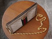 Gucci Ophidia small shoulder Beige And White Leather Size 26x17.5x8 cm - 3