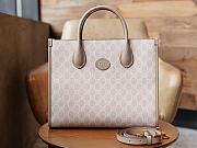 Gucci GG Supreme Small Tote Bag Size 31x26.5x14 cm - 1