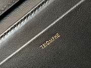 Celine Trapeze Triomphe Bag in Shiny Calfskinsable Black 26.2x14.5x2 cm - 2