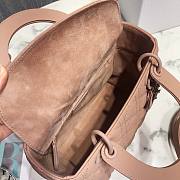 Dior Medium Lady Bag Blush Ultramatte M0565 size 24x20x12 cm - 2