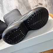 Balenciaga 45MM Crocs Rain Boots Black - 5