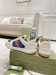Gucci Women's White Screener Sneaker 001 - 5