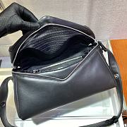 Padded nappa leather Prada Signaux Black bag Size 32x21x12 cm - 2