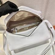 Padded nappa leather Prada Signaux White bag Size 32x21x12 cm - 5