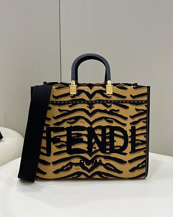 Fendi Sunshine Medium Shopper bag from the Spring Festival Capsule Collection 37x14x30cm