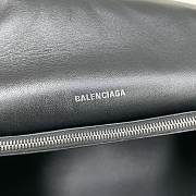 BALENCIAGA Crush medium printed crinkled-leather shoulder bag Size 31x20x10 cm - 6