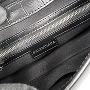 Balenciaga Small Lindsay Shoulder Bag In Black 29x13x4.8 cm - 2
