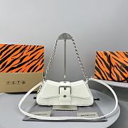 Balenciaga Small Lindsay Shoulder Bag In White 29x13x4.8 cm - 1