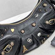 Balenciaga Le Cagole Xs Shoulder Bag With Pins 26x12x6 cm - 6