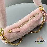 PRADA Sheepskin handbag Pink Size 22x12x6 cm - 3