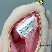 PRADA Sheepskin handbag Pink Size 22x12x6 cm - 2