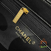 Chanel Flap Bag Lambskin Black Size 22x14x8 cm - 3