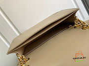Celine medium Beige bag Triomphe frame in shiny calfskin Size 23x15.5x5 cm - 5
