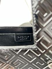 Givenchy Black Logo-embossed Leather Shoulder Bag Size 27x27x6 cm - 4