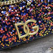 Dolce & Gabbana Kate Schultertasche Mit Pailletten Size 25x8x15 cm - 4