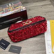 Dolce & Gabbana Kate Schultertasche Mit Pailletten Red Size 25x8x15 cm - 5