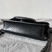 Valentino Locò Embroidered Small Shoulder Bag Black Size 20x11x5 - 5