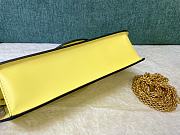 Valentino Small VLogo Crossbody Yellow Bag Size 27x13x6 cm - 4
