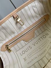 Louis Vuitton Neverfull PM Damier Azur N41362 Pink Size 29 x 22 x 13 cm - 3
