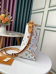 Louis Vuitton Graceful PM Handbag In White M40352 Size 46x30x13 cm - 5