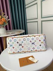 Louis Vuitton Graceful PM Handbag In White M40352 Size 46x30x13 cm - 4