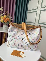 Louis Vuitton Graceful PM Handbag In White M40352 Size 46x30x13 cm - 3