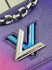 Louis Vuitton Twist PM bag epi Blue 90123243 Size 23x17x9.5 cm - 3