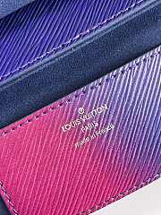 Louis Vuitton Twist PM bag epi Blue 90123243 Size 23x17x9.5 cm - 2