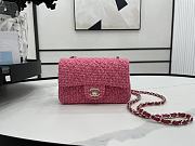 Chanel Woolen CF Pink Size 20x12x6 cm - 1