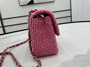 Chanel Woolen CF Pink Size 20x12x6 cm - 2