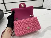 Chanel Woolen CF Pink Size 20x12x6 cm - 3