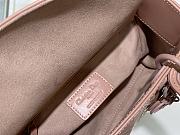 DIOR Small Lady MyABC Dior Bag Rose Size 20x16.5x8 cm - 3