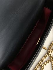 Chanel Mini Square Flap Bag Back Size 18x12x5 cm - 6