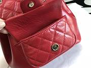 Chanel Backpack Duma Red Size 18×18×12 cm - 4