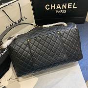 Chanel Travel flap bag large jumbo black Size 46x29x17 cm - 5
