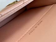  CHANEL Classic Rose Lambskin Pearl Crush Card Holder Belt Bag Size 9.5x12.5x3.5 cm - 2